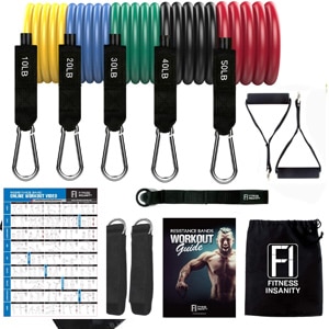 Fitness Insanity Resistance Bands