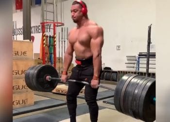15-Year-Old Joseph Wiedyk Deadlifts Massive 550lbs at 185lb For
