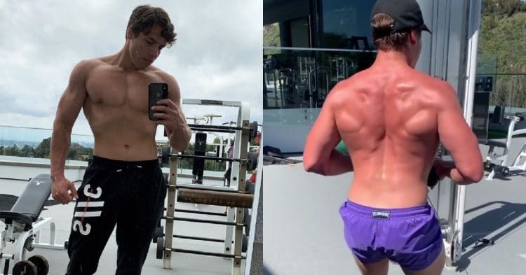 Joseph Baena Arnold Schwarzenegger S Son Just Terminated His Back Day Workout Fitness Volt