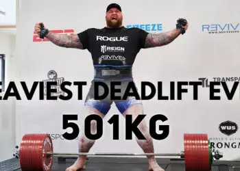Behind The Scenes 501kg Deadlift