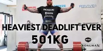 Behind The Scenes 501kg Deadlift