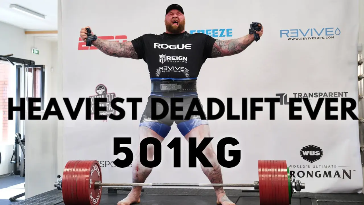 Behind The Scenes 501kg Deadlift