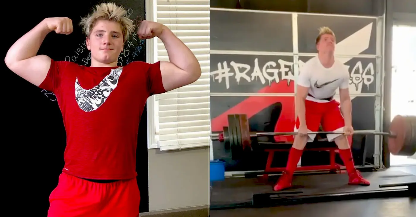 Powerlifter Morgan Nicholls