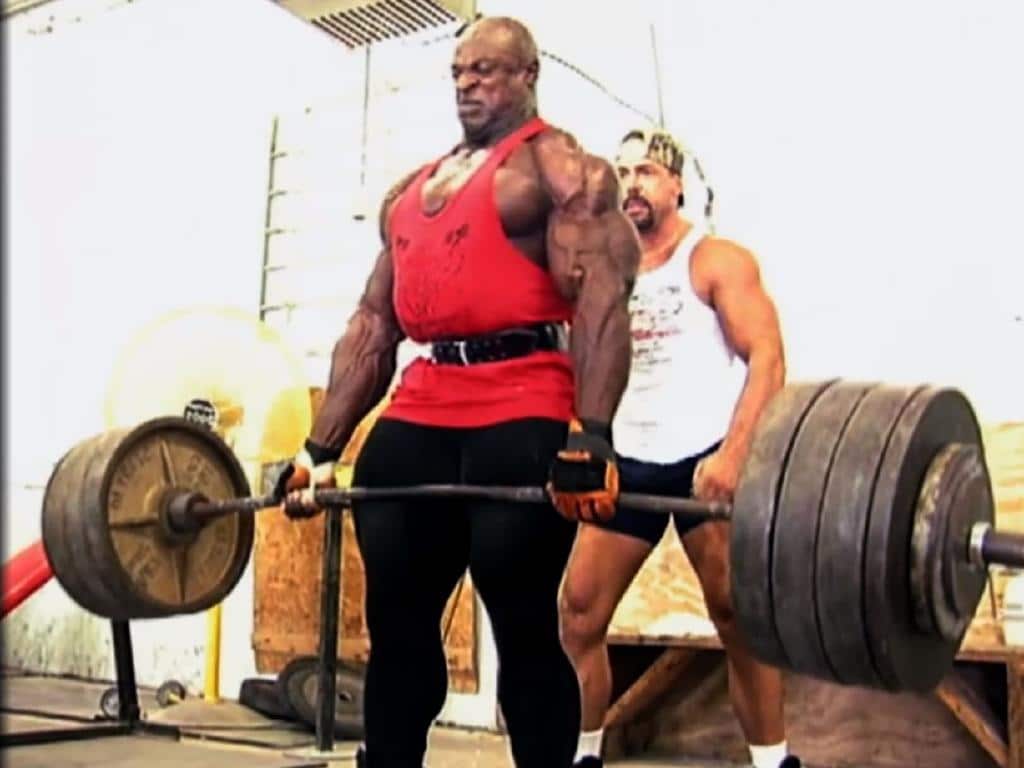 Ronnie Coleman Doing Deadlifts