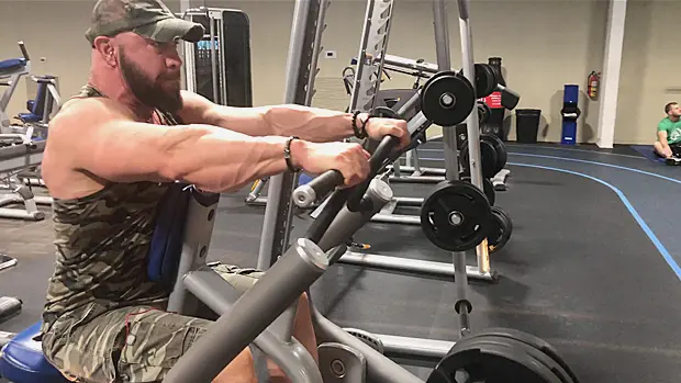 Chest Supported Machine Rows