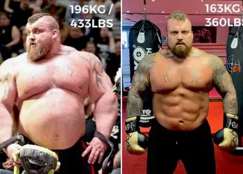Eddie Hall Shows 3 Year Body Transformation