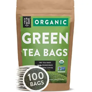 Fgo Organic Green Tea Bags
