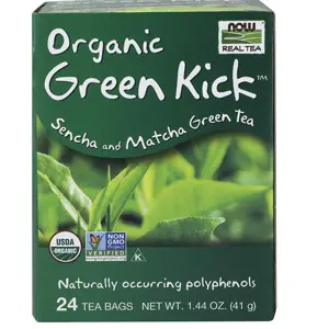 Now Foods Real Tea Organic Green