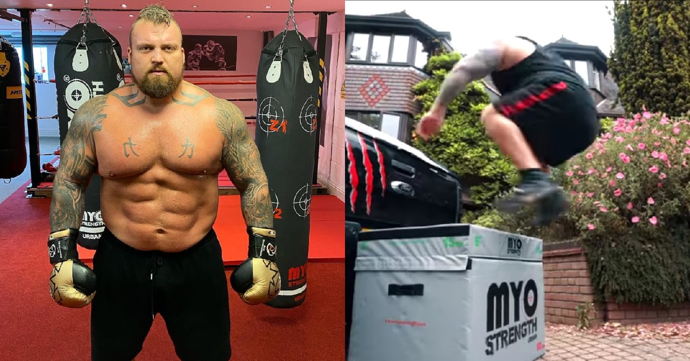 Eddie Hall Goes Beast Mode On Leg Day With Enormous Box