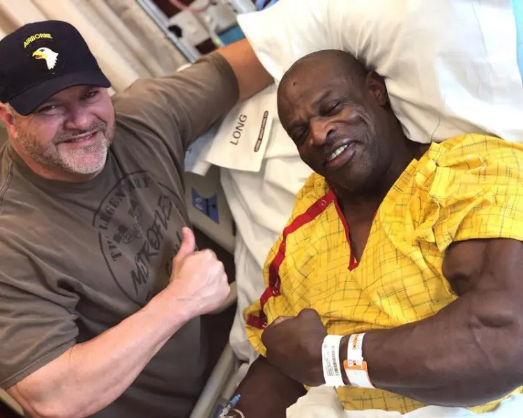 Ronnie Coleman After Surgery