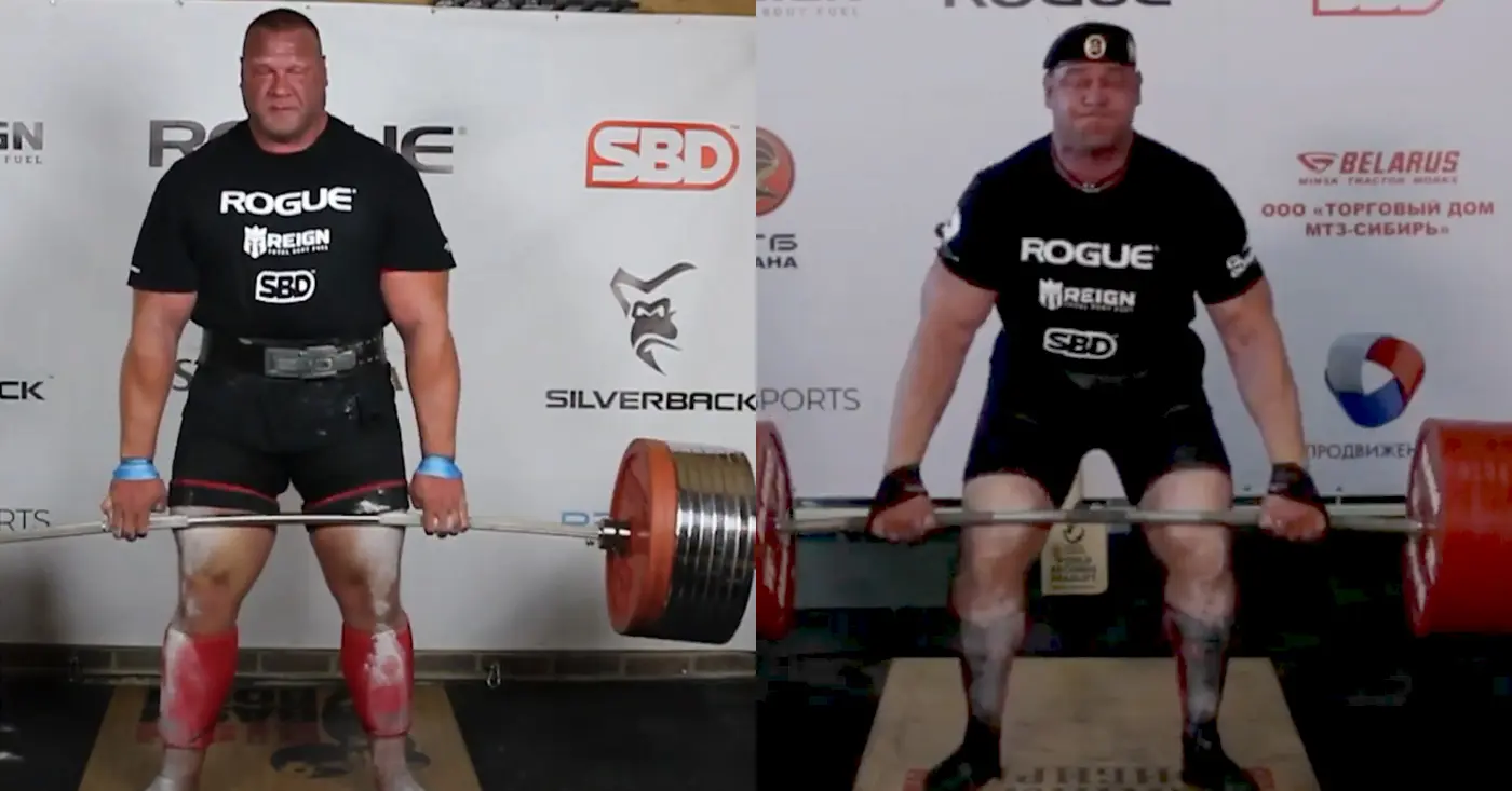 Shivlyakov vs Hollands Masters Deadlift