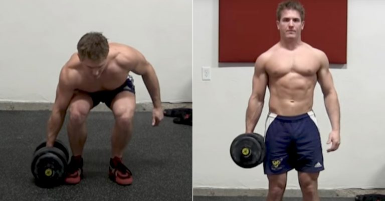 Suitcase Deadlift Back