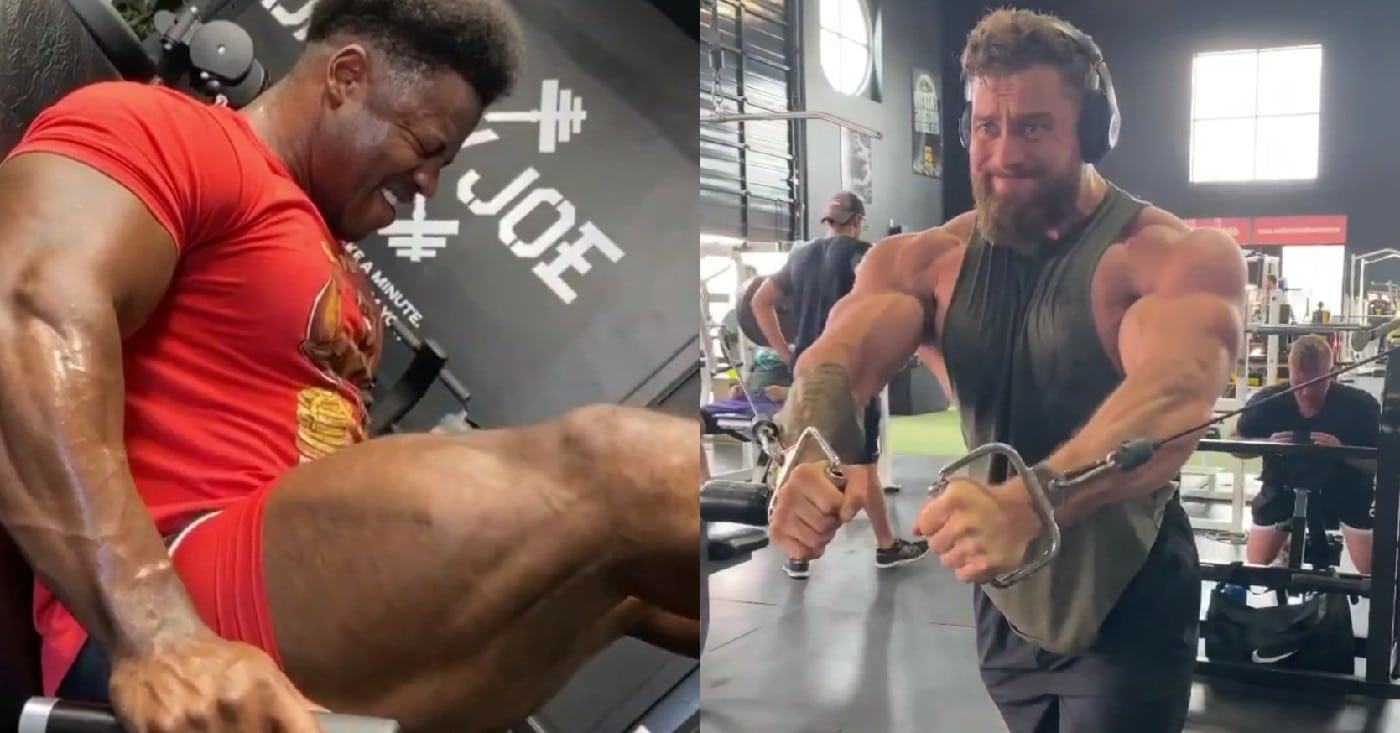 Chris Bumstead and Breon Ansley Look Jacked And Ready To Go Head To