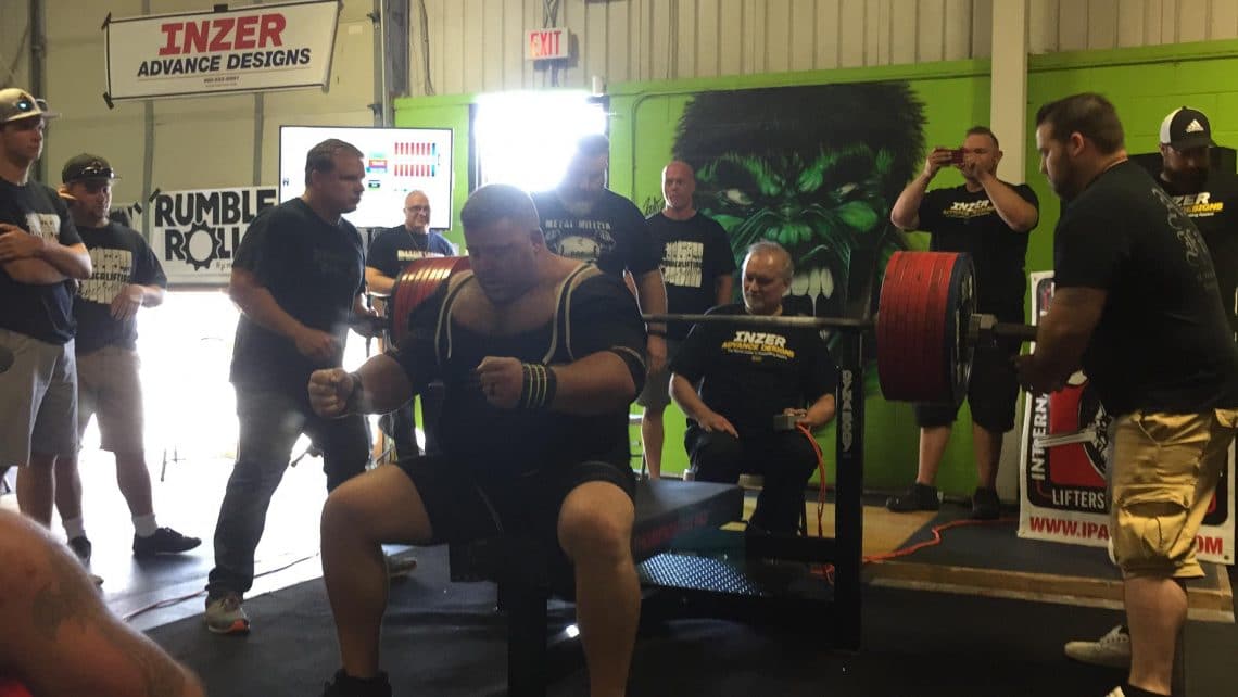 Will Barotti Not Satisfied Having Bench Pressed The Most Weight Ever