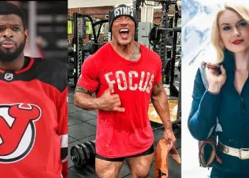 Dwayne Johnson Pk Subban Lindsey Vonn