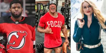 Dwayne Johnson Pk Subban Lindsey Vonn