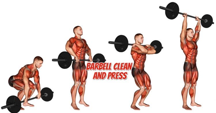 Barbell Clean And Press