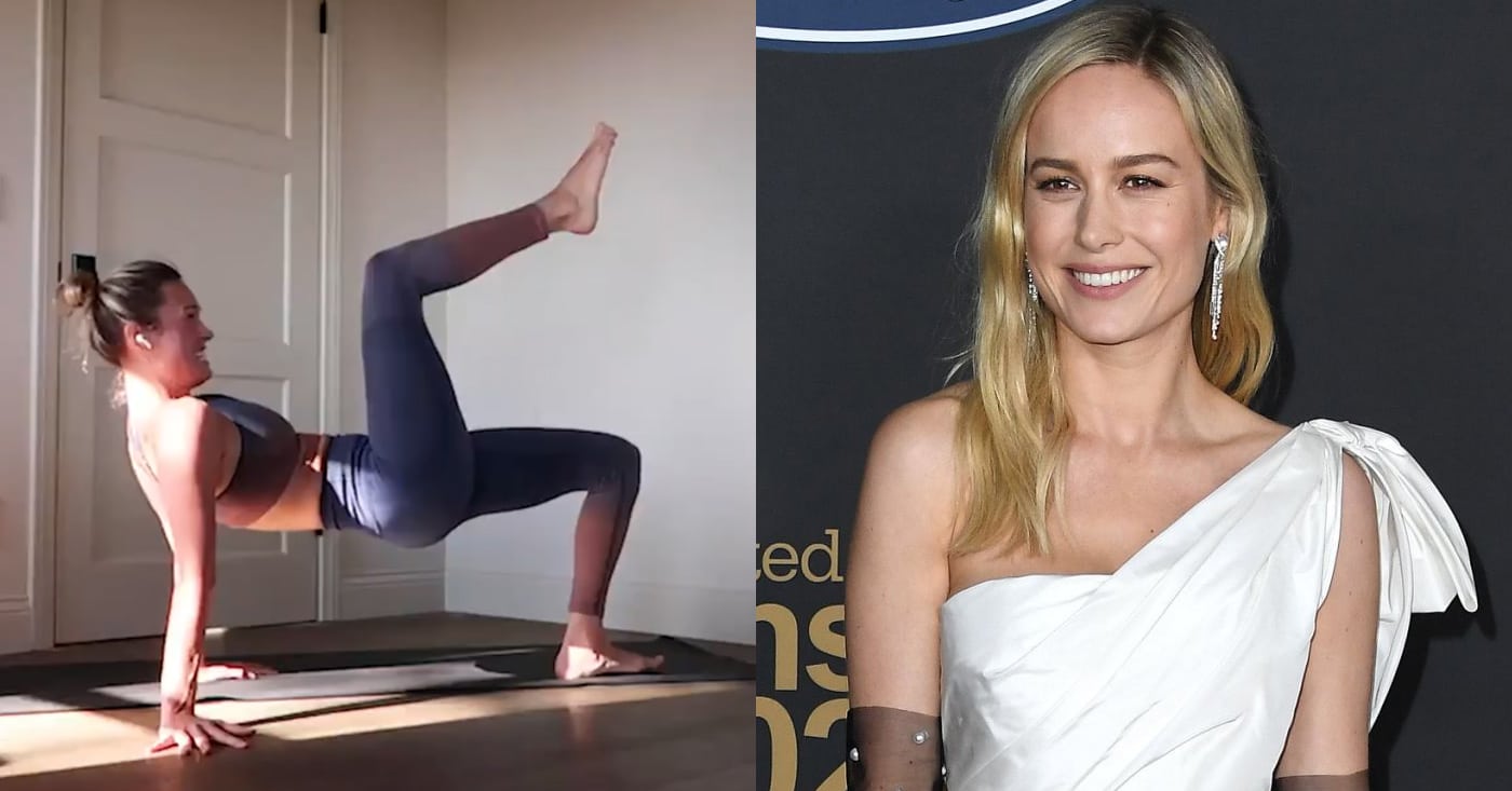 Brie Larson Shares First Workout Since Start of Quarantine - Fitness Volt.