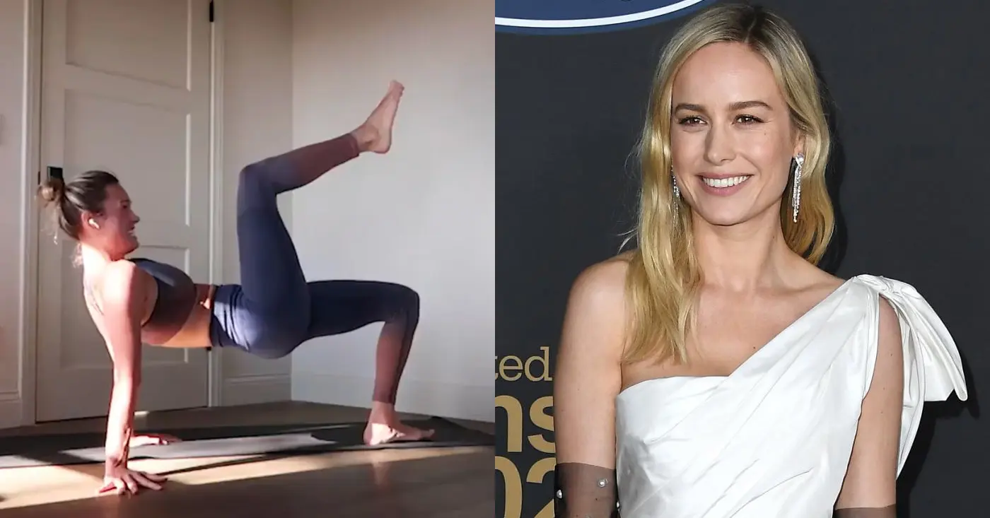 Brie Larson Shares First Workout Since Start Of Quarantine Fitness Volt
