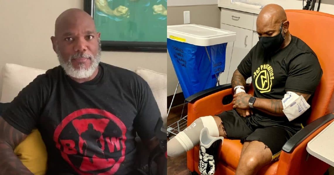 Flex Wheeler Back In Hospital Due To Leg Issues, Ronnie Coleman Offers