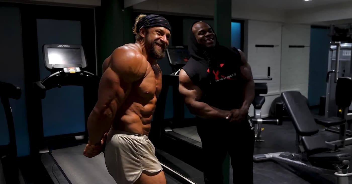 Jujimufu Practices Bodybuilding Poses With Kai Greene – Fitness Volt