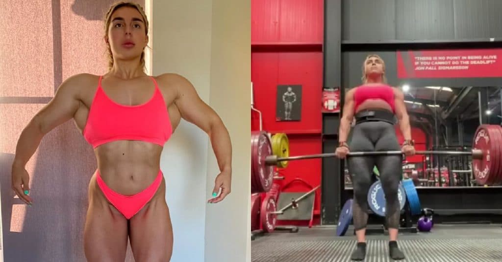 Kiera Jaston Crushes Back Day With 485lb Deadlift For Five Reps