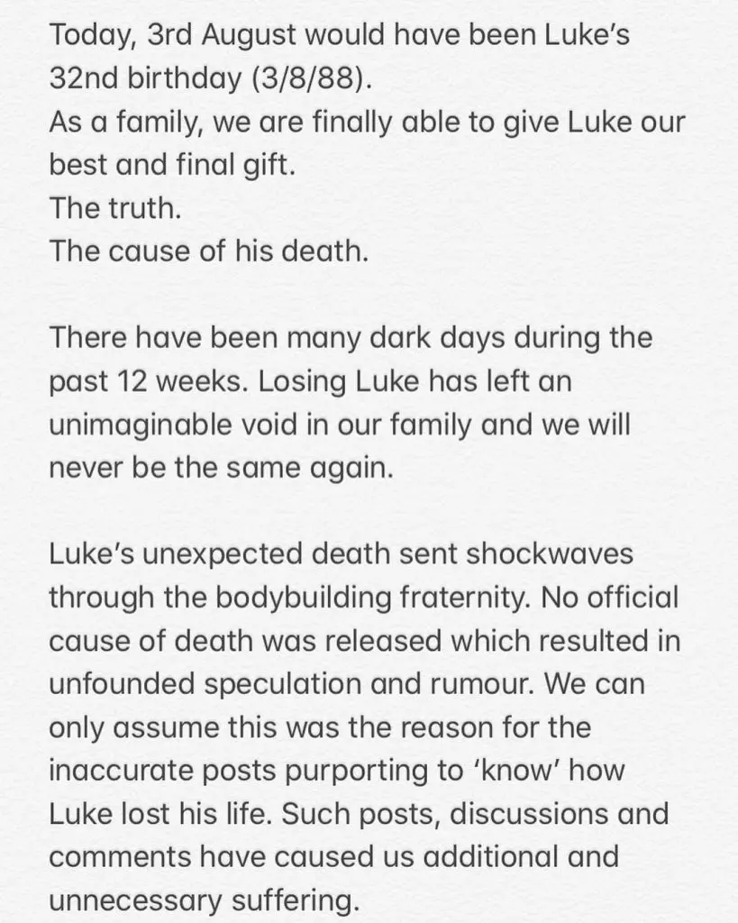 Luke Sando Cause Of Death 1