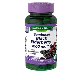 Nature S Truth Vitamins Sambucus Black Elderberry