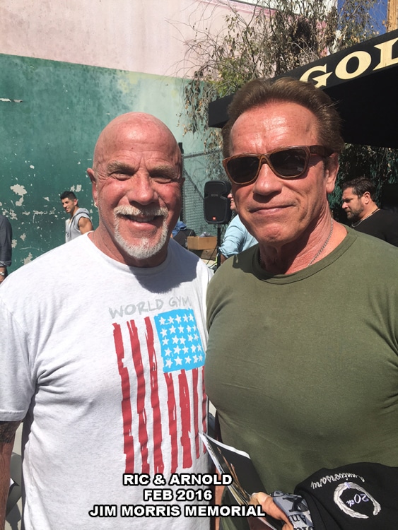 Ric Drasin With Arnold