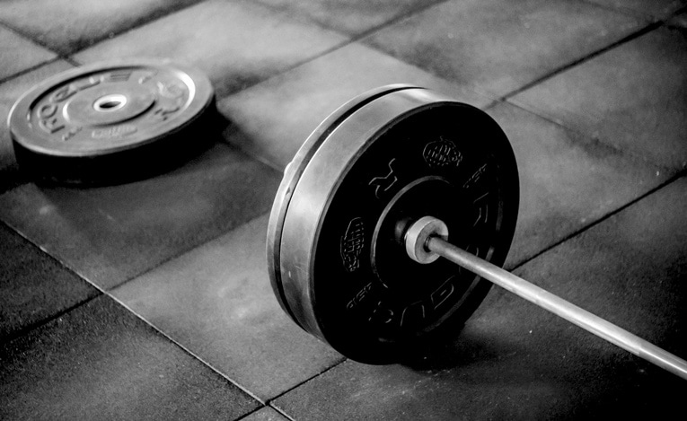 Barbell And Weight Set