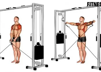 Cable Lateral Raise Shoulder Exercise