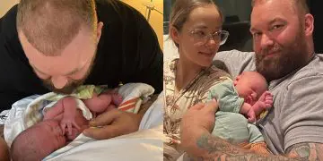 Hafthor Bjornsson New Born Son