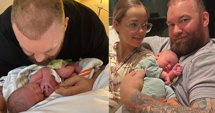 Hafthor Bjornsson New Born Son