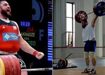 Lasha Talakhadze Heaviest Snatch Record