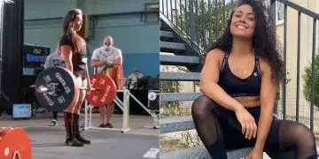 Lya Bavoil Smashes Total 542.5 kgs