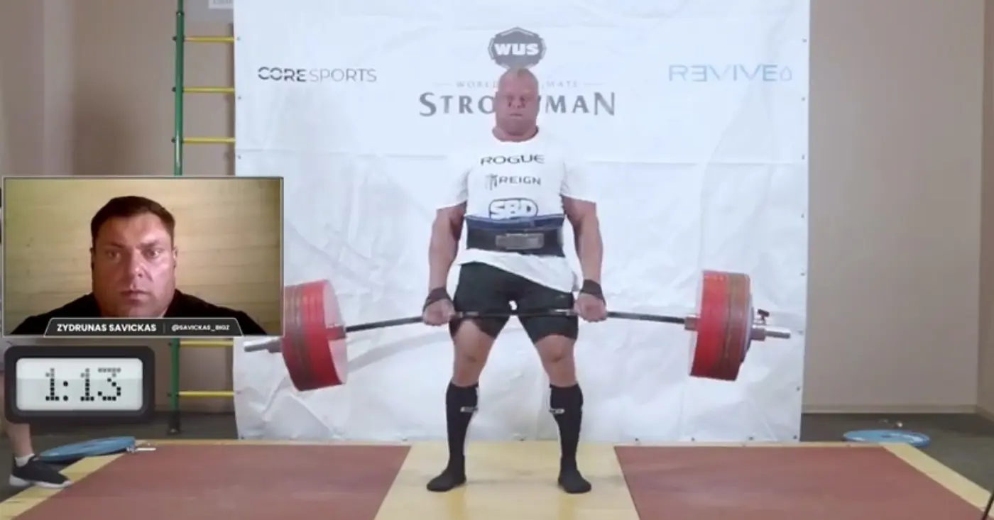 Rauno Heinla 400kg Deadlift