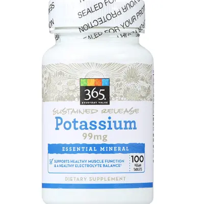 365 Everyday Value Potassium Tablets
