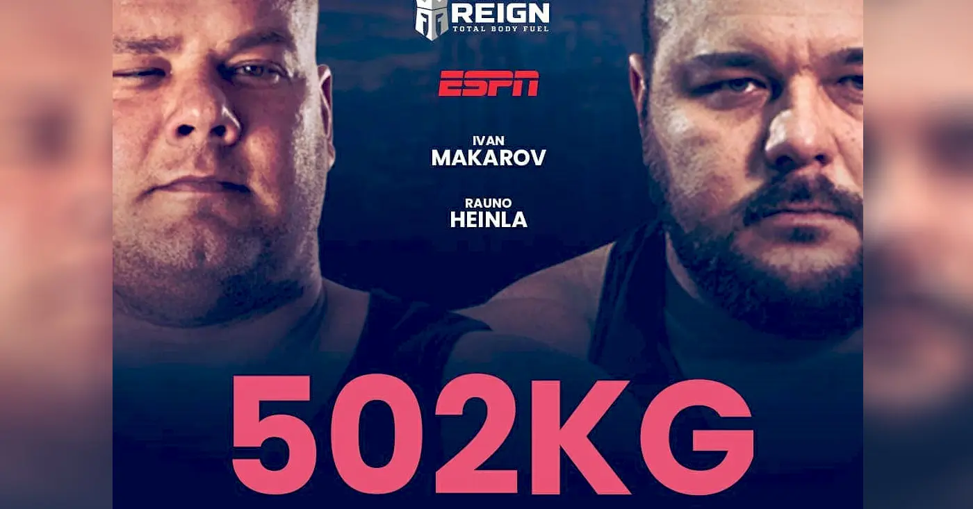 502kg Deadlift World Record Attempt