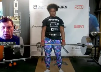 Andrea Thompson Women's Deadlift Record