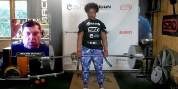 Andrea Thompson Women's Deadlift Record
