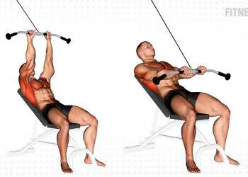 Cable Incline Pushdown Exercise
