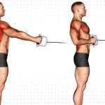 Cable Standing Row Back Exercise
