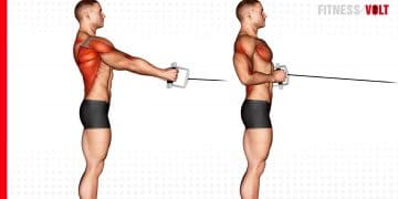 Cable Standing Row Back Exercise