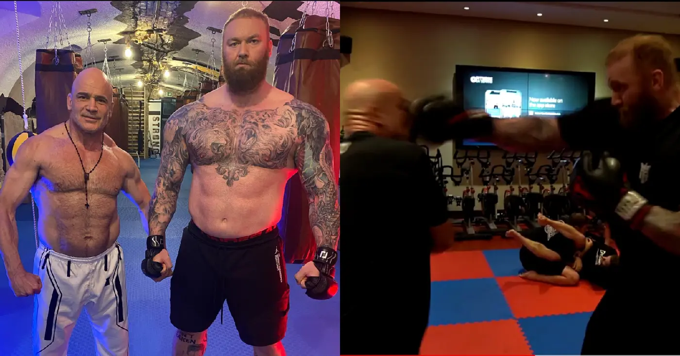 Hafthor Bjornsson Eddie Hall