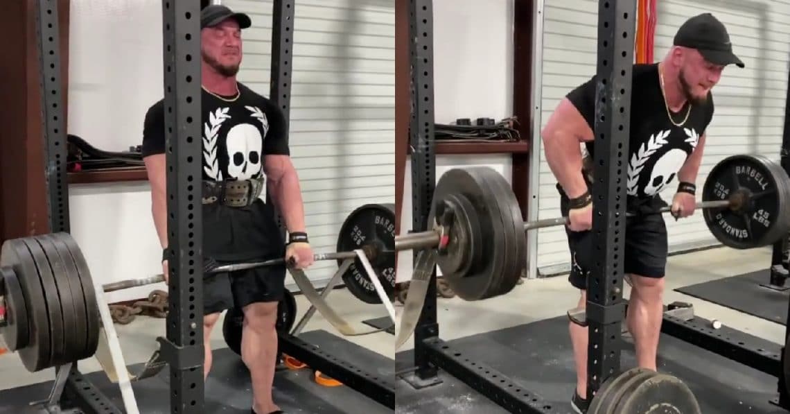 Hunter Labrada Sets Two PR's In Hardcore Training Session Fitness Volt