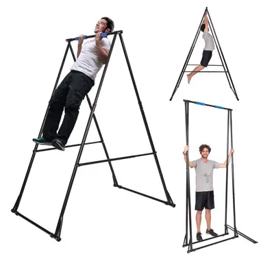 Kt Khanh Trinh Foldable Pull Up Bar Stand