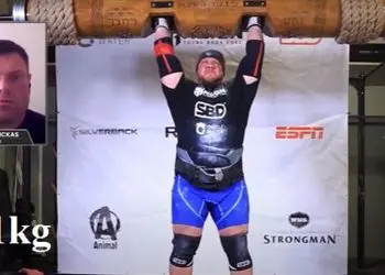 Luke Stoltman Log Press Record