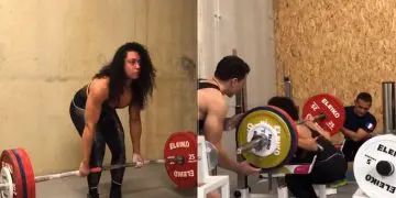 Lya Bavoil Deadlift Squat