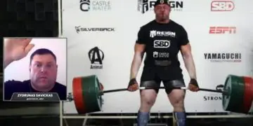 Mikhail Shivlyakov 436kg Masters Deadlift Record