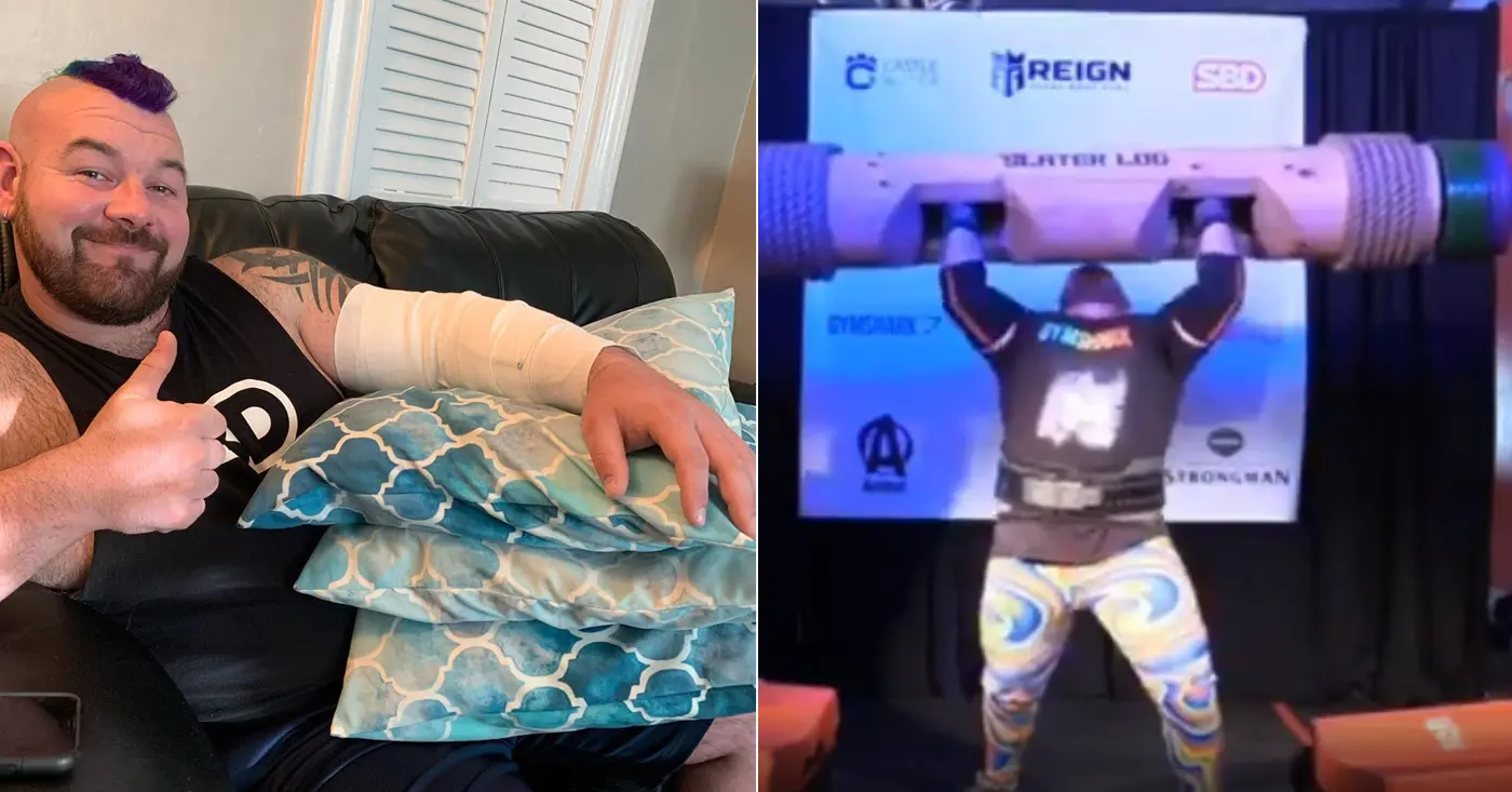 Rob Kearney Tears Triceps